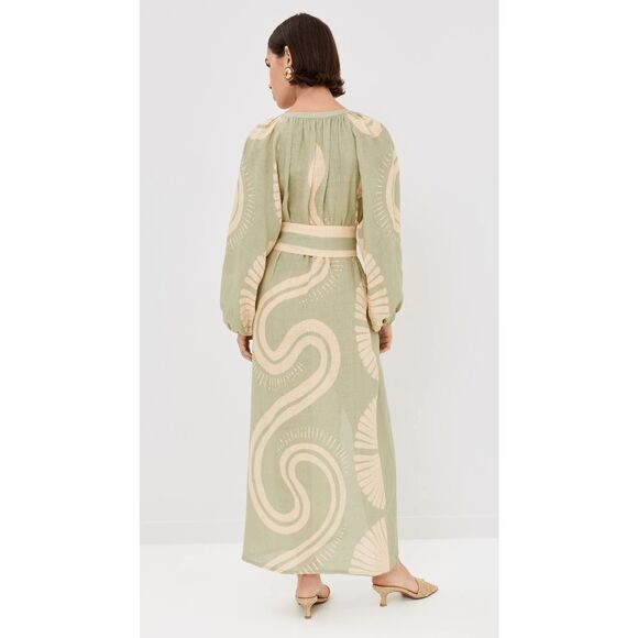 Johanna Ortiz Divinatory Word Dress Size US4 $1150 - Picture 3 of 14